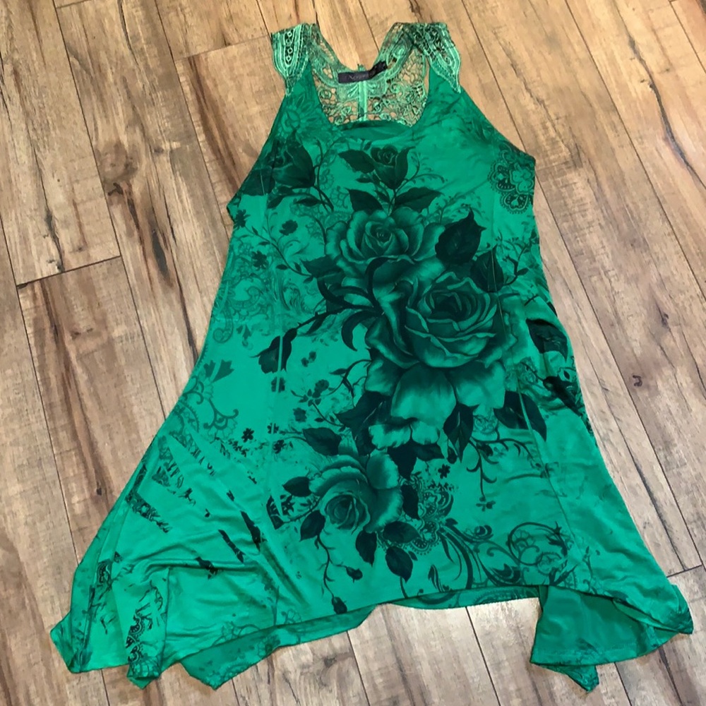 Rose tank top